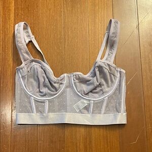 Elegant Light Purple Women's Bralette